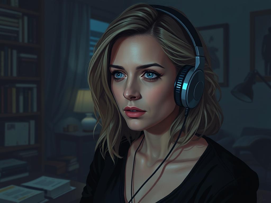 Femme รฉcoutant la BO de Supergirl (2026) dans son appartement au casque โ Soundtrack avec Milly Alcock et Ramin Djawadi